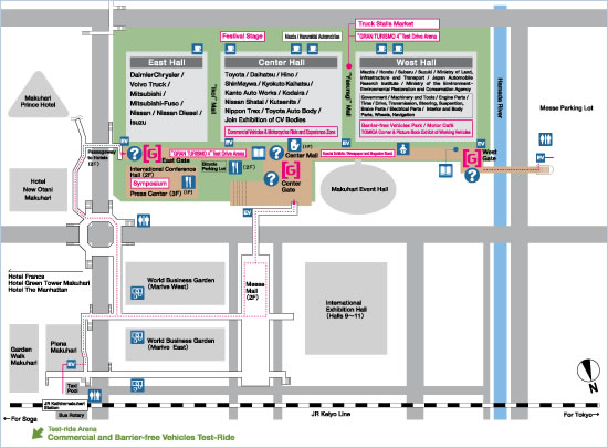 Exhibition Hall Map